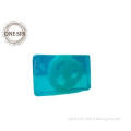 Natural Blue color Bath Soap Loofah Soap / vegetable glycer